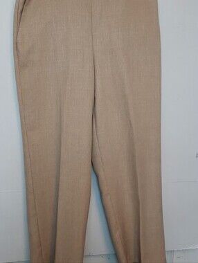 Alfred Dunner Pants 12P Beige